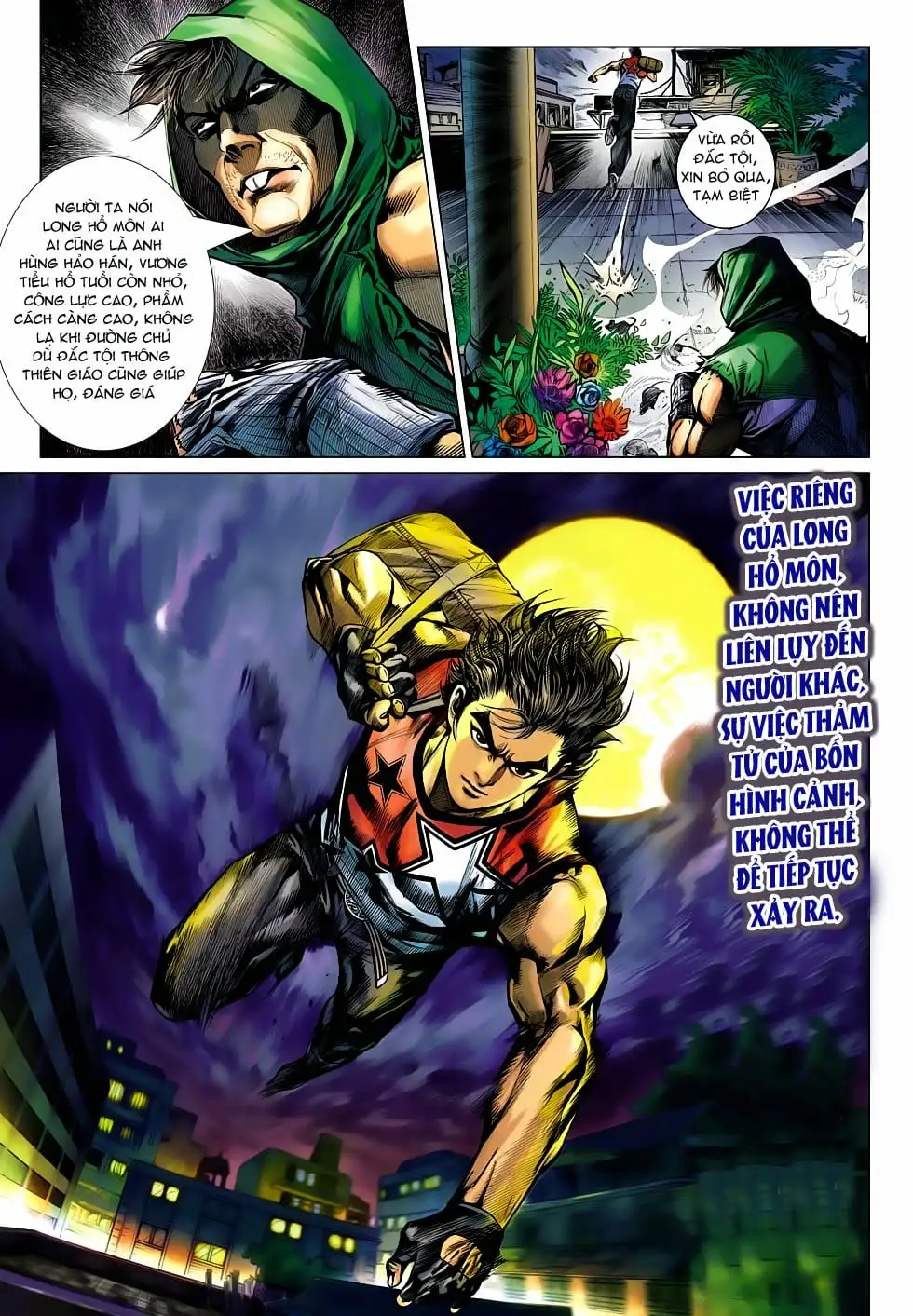 Truyện Tranh Tân Tác Long Hổ Môn trang 4