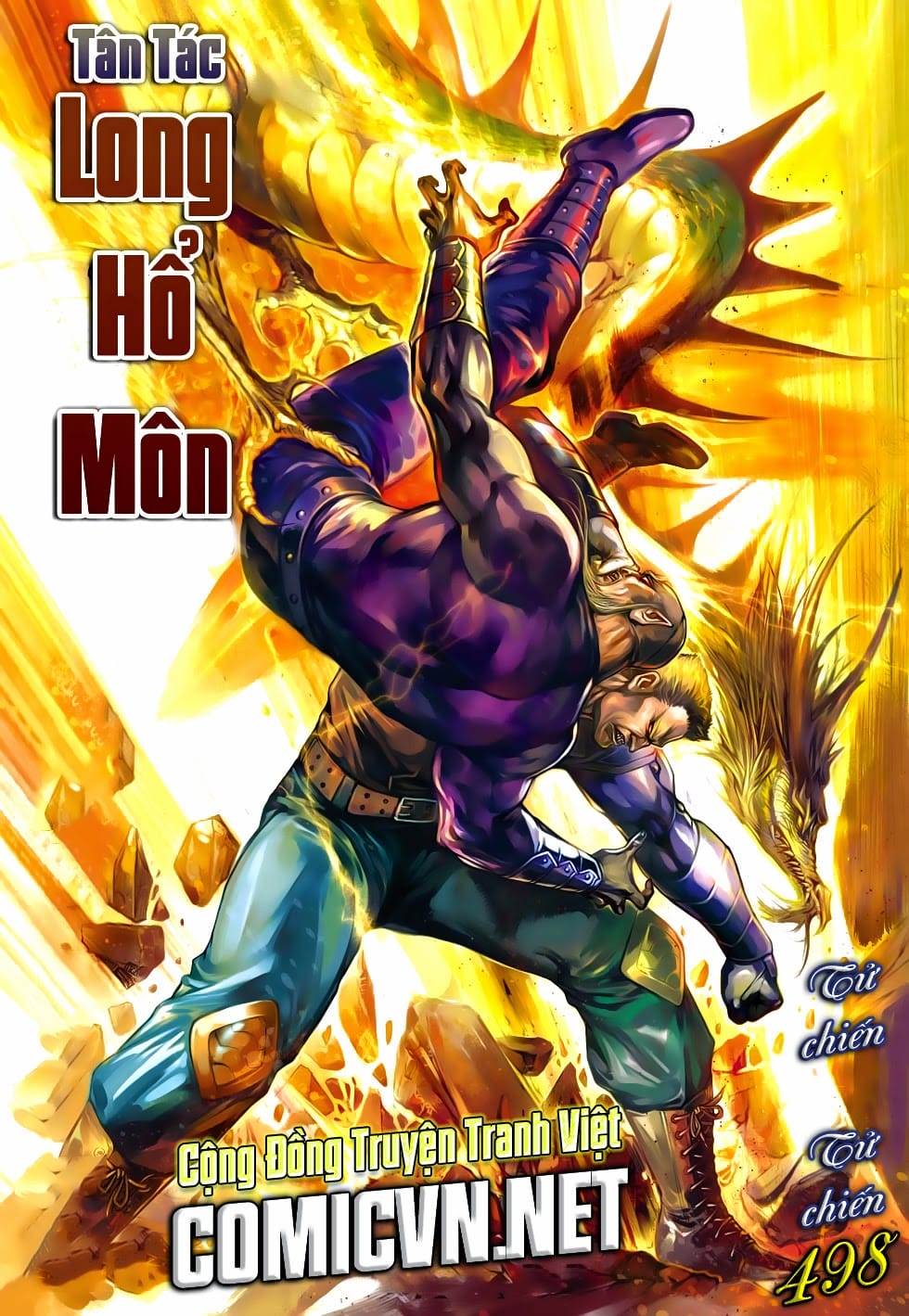 Truyện Tranh Tân Tác Long Hổ Môn trang 4