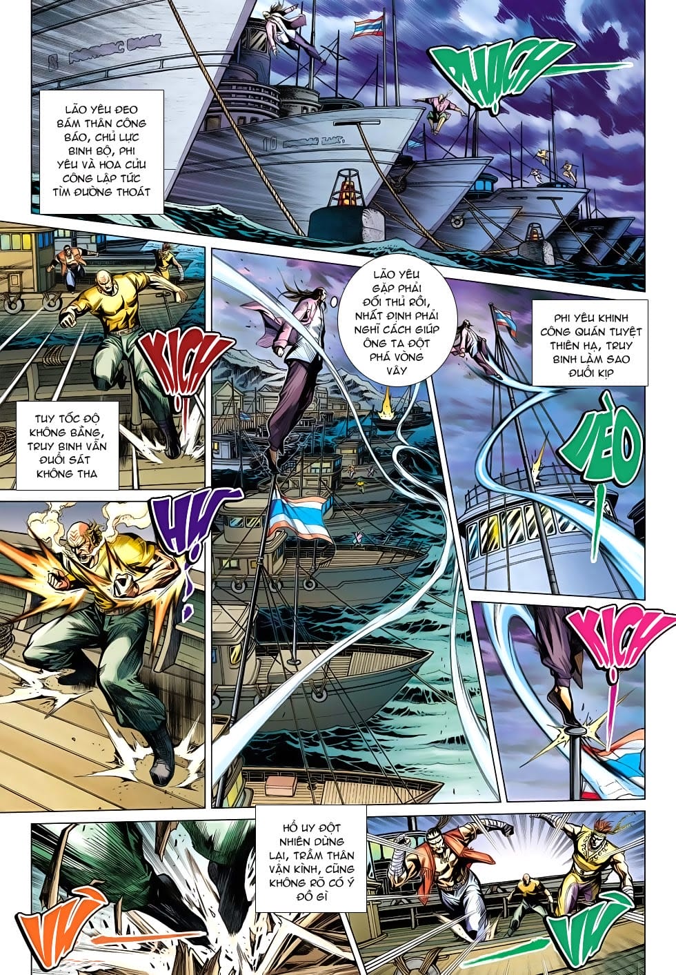 Truyện Tranh Tân Tác Long Hổ Môn trang 4