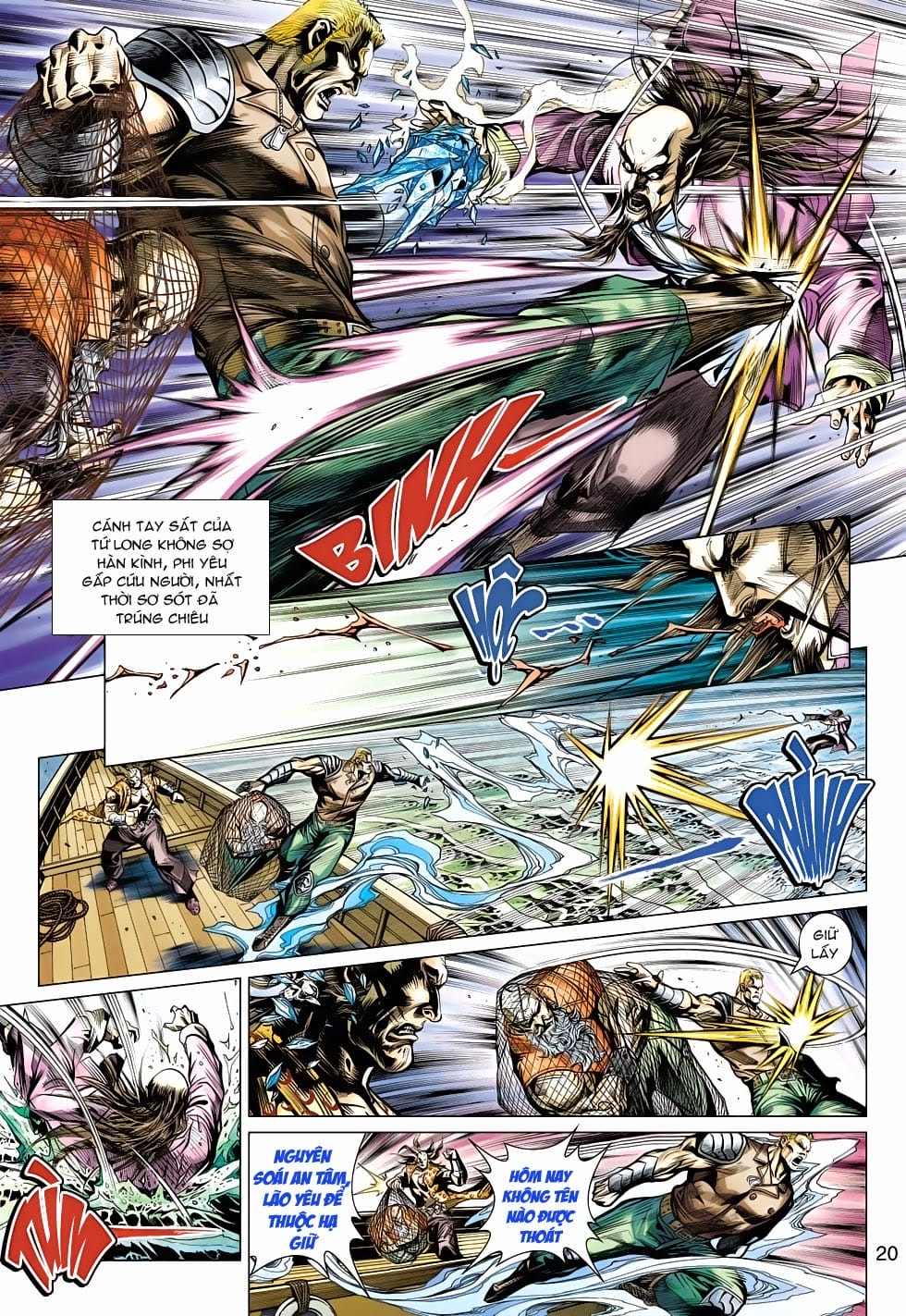 Truyện Tranh Tân Tác Long Hổ Môn trang 4