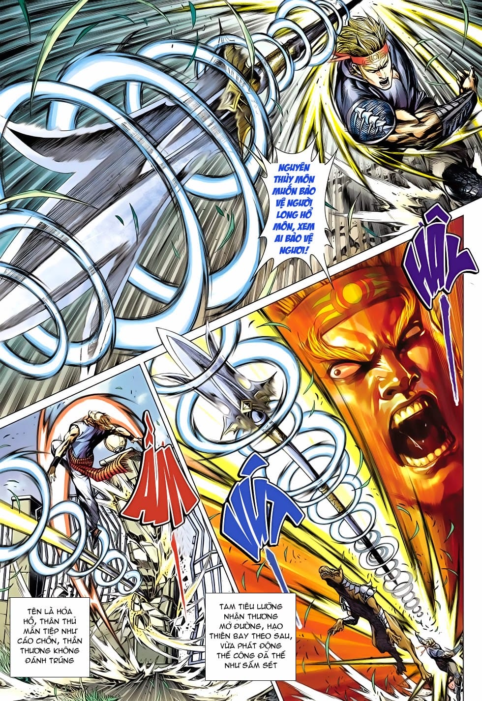 Truyện Tranh Tân Tác Long Hổ Môn trang 4