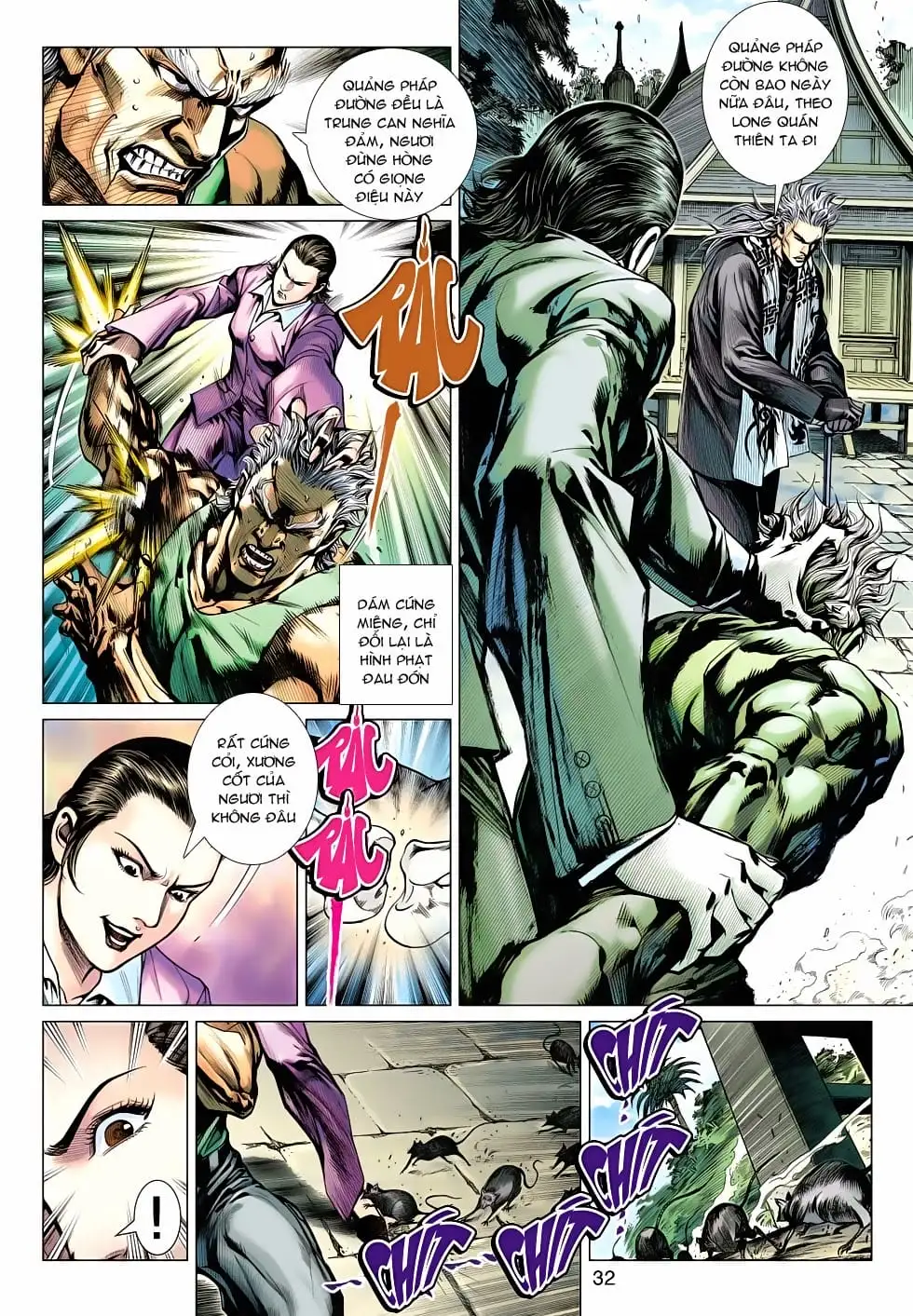 Truyện Tranh Tân Tác Long Hổ Môn trang 4