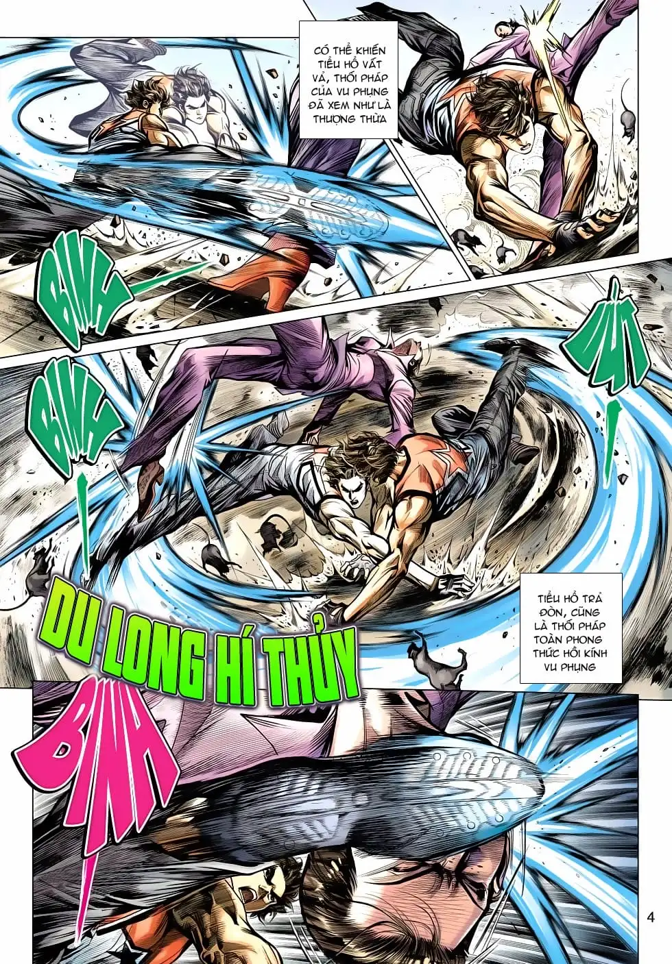 Truyện Tranh Tân Tác Long Hổ Môn trang 4