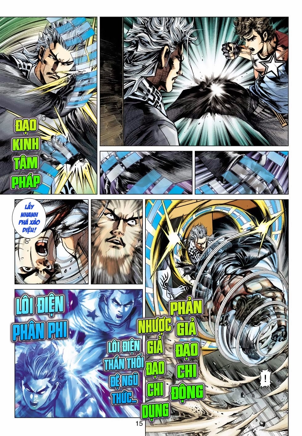 Truyện Tranh Tân Tác Long Hổ Môn trang 4