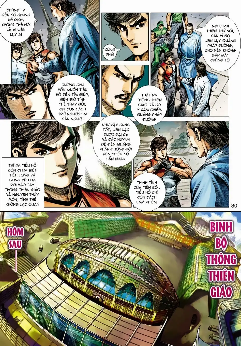 Truyện Tranh Tân Tác Long Hổ Môn trang 4