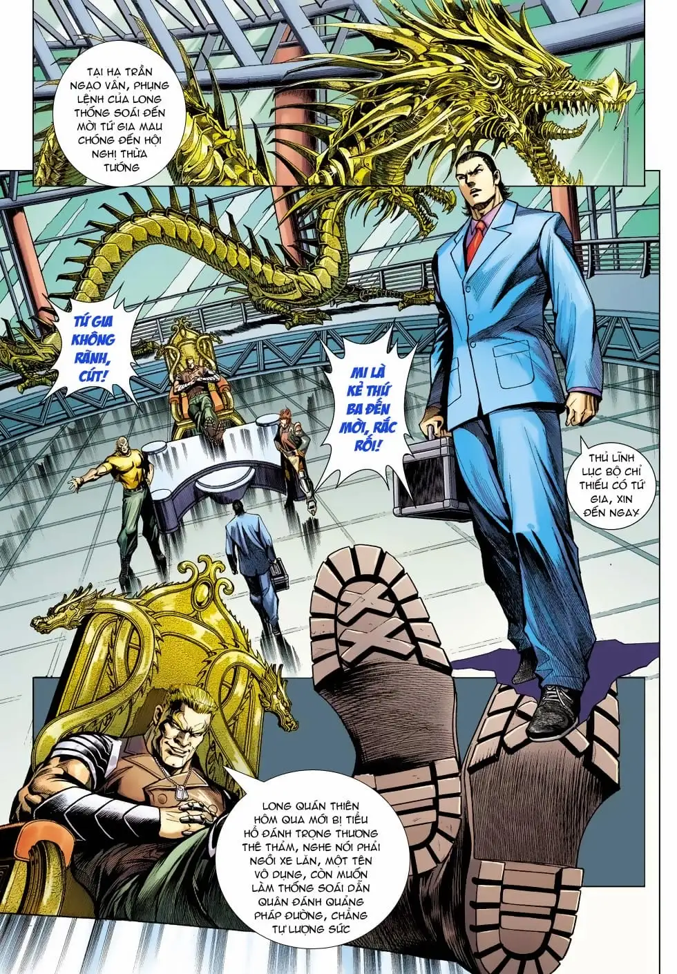 Truyện Tranh Tân Tác Long Hổ Môn trang 4