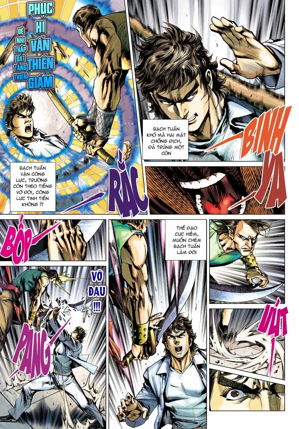 Truyện Tranh Tân Tác Long Hổ Môn trang 4