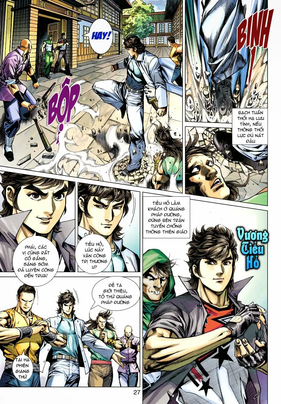 Truyện Tranh Tân Tác Long Hổ Môn trang 4