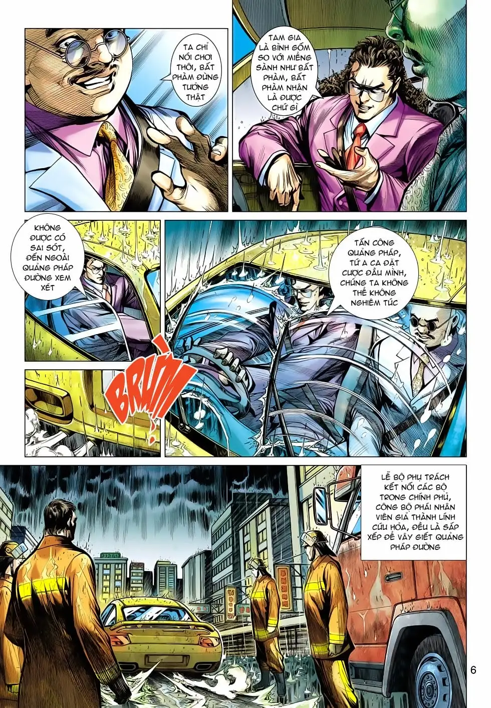 Truyện Tranh Tân Tác Long Hổ Môn trang 4