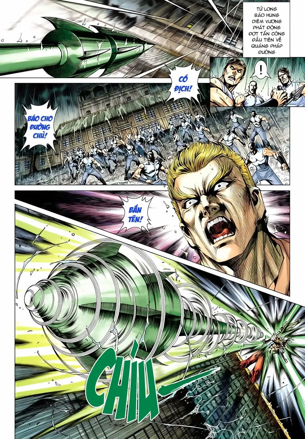 Truyện Tranh Tân Tác Long Hổ Môn trang 4