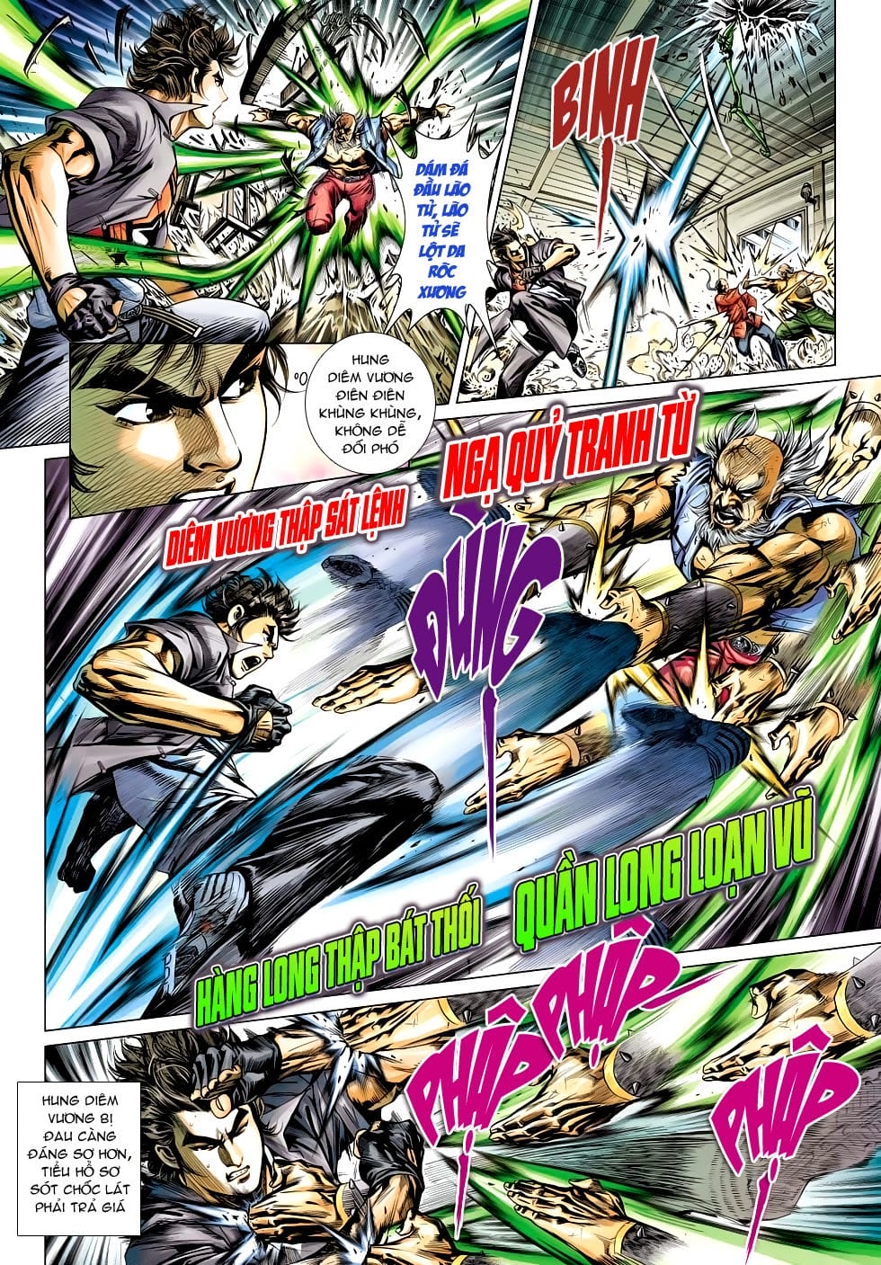 Truyện Tranh Tân Tác Long Hổ Môn trang 4