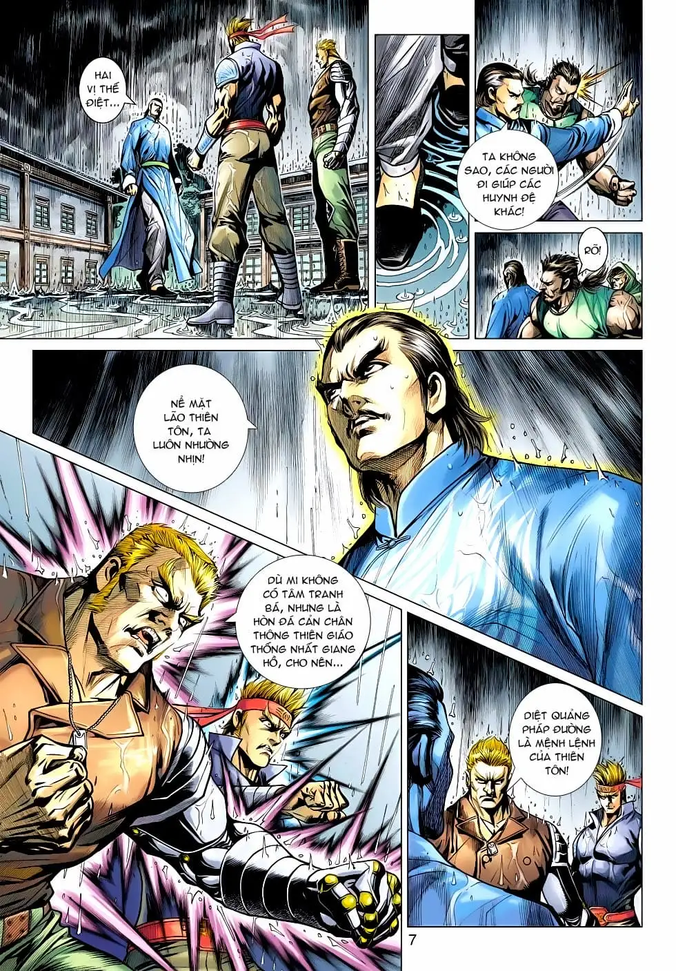 Truyện Tranh Tân Tác Long Hổ Môn trang 4