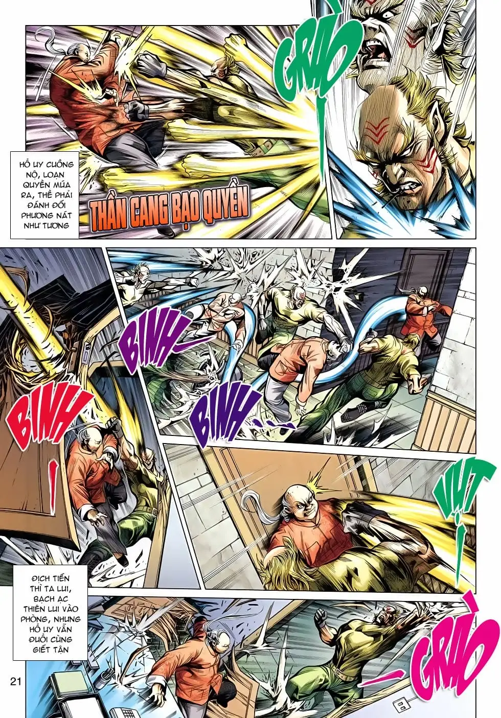 Truyện Tranh Tân Tác Long Hổ Môn trang 4