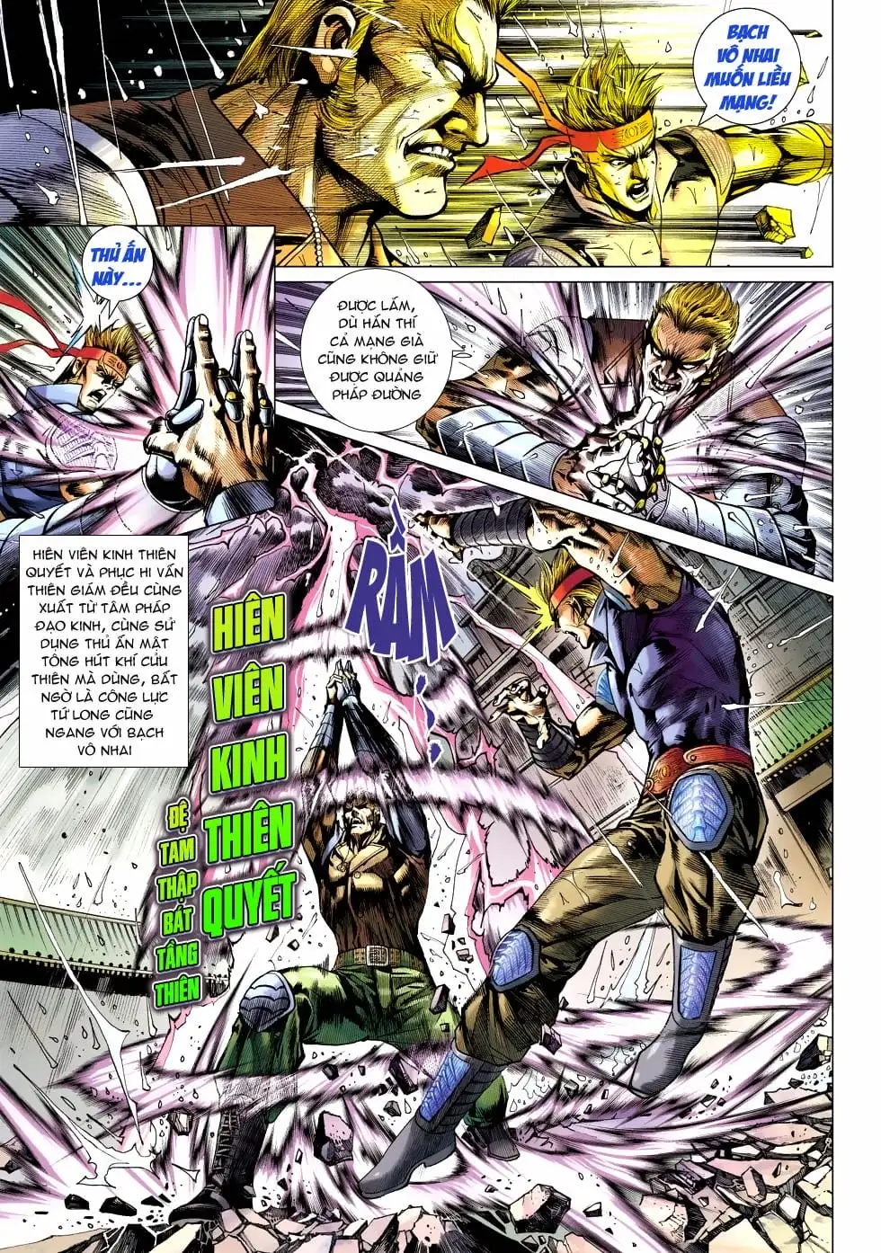 Truyện Tranh Tân Tác Long Hổ Môn trang 4