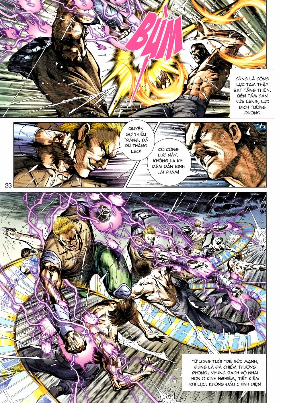 Truyện Tranh Tân Tác Long Hổ Môn trang 4