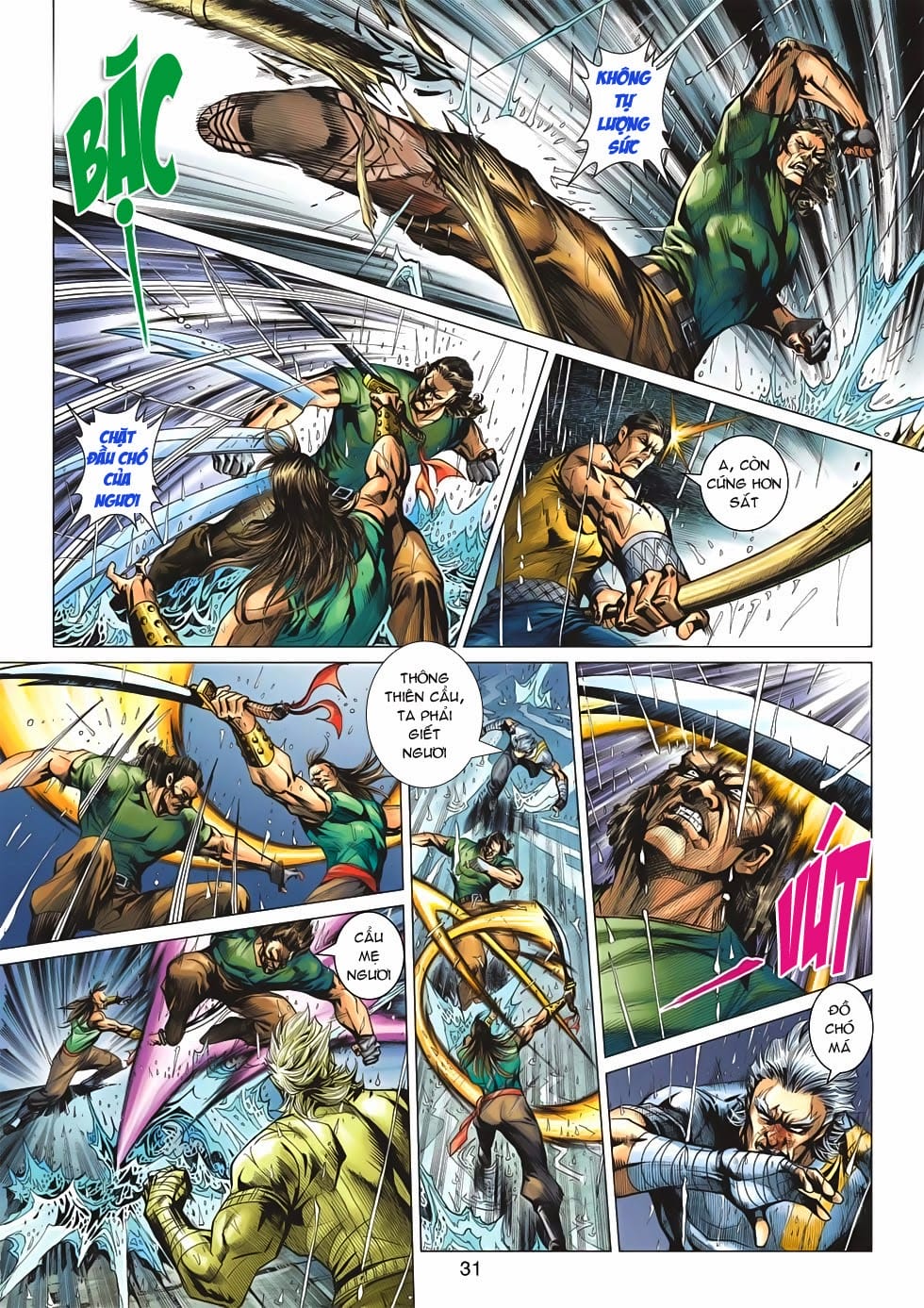 Truyện Tranh Tân Tác Long Hổ Môn trang 4