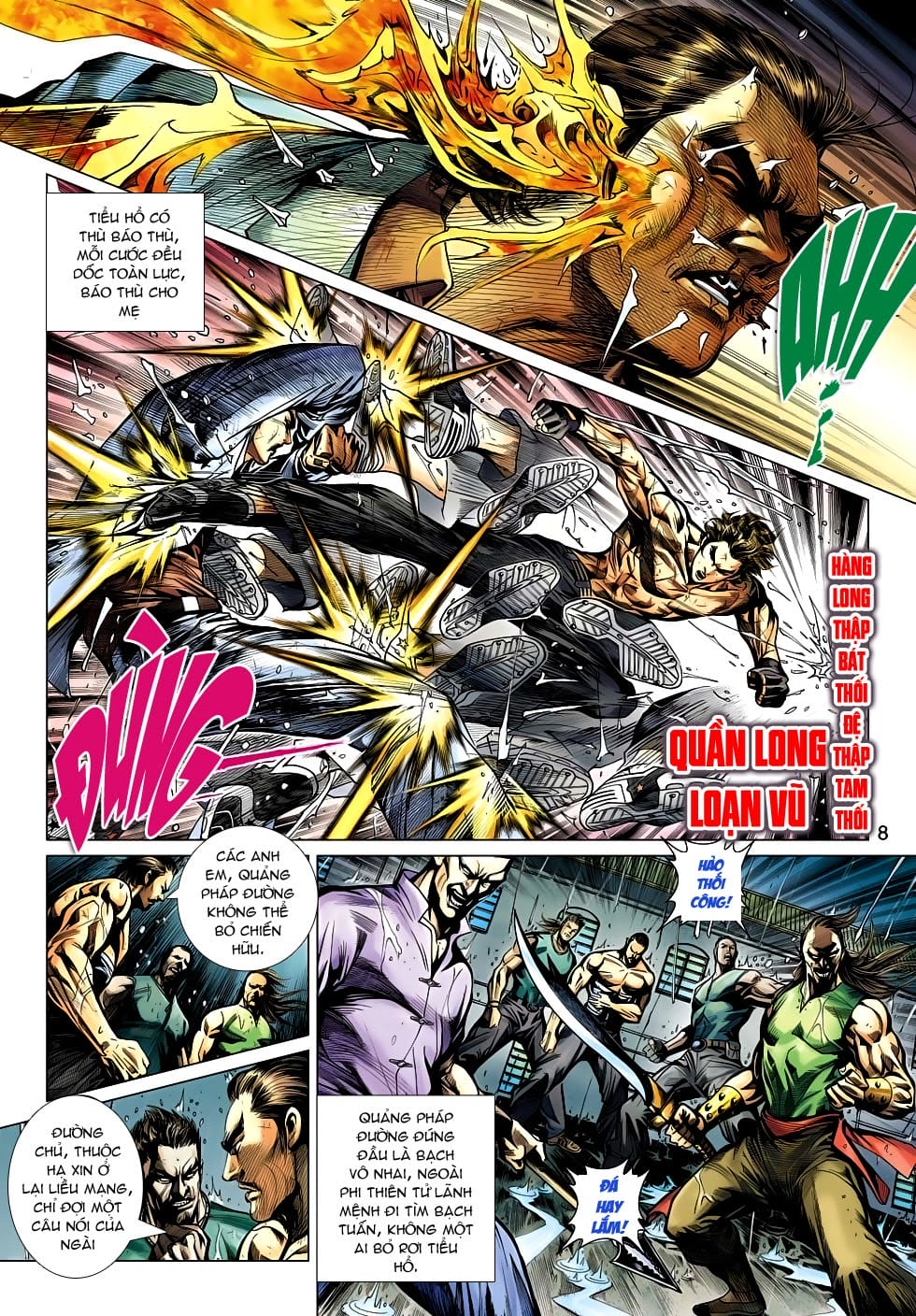 Truyện Tranh Tân Tác Long Hổ Môn trang 4