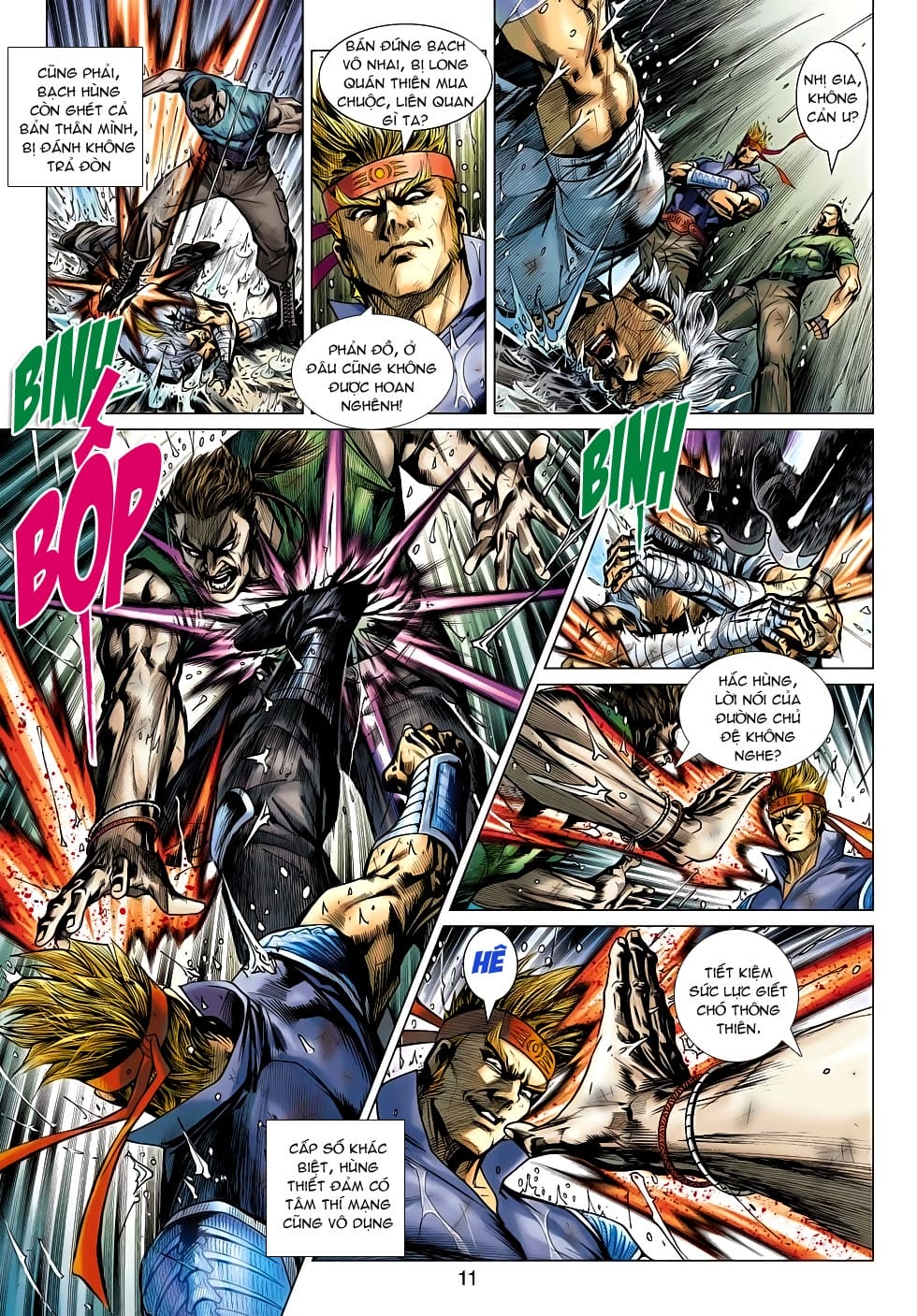 Truyện Tranh Tân Tác Long Hổ Môn trang 4