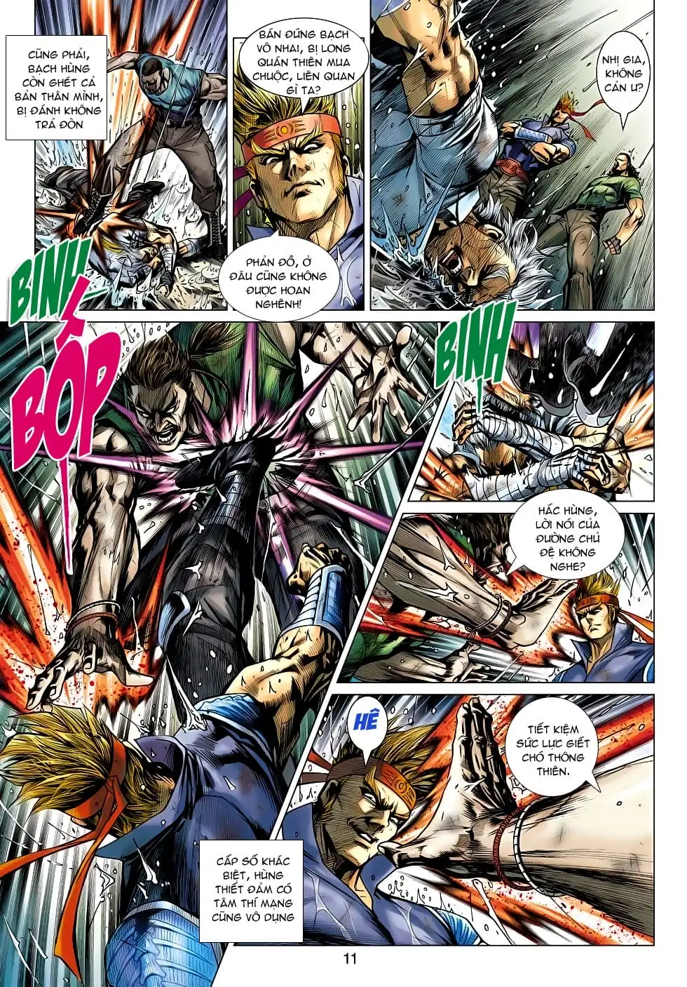 Truyện Tranh Tân Tác Long Hổ Môn trang 4