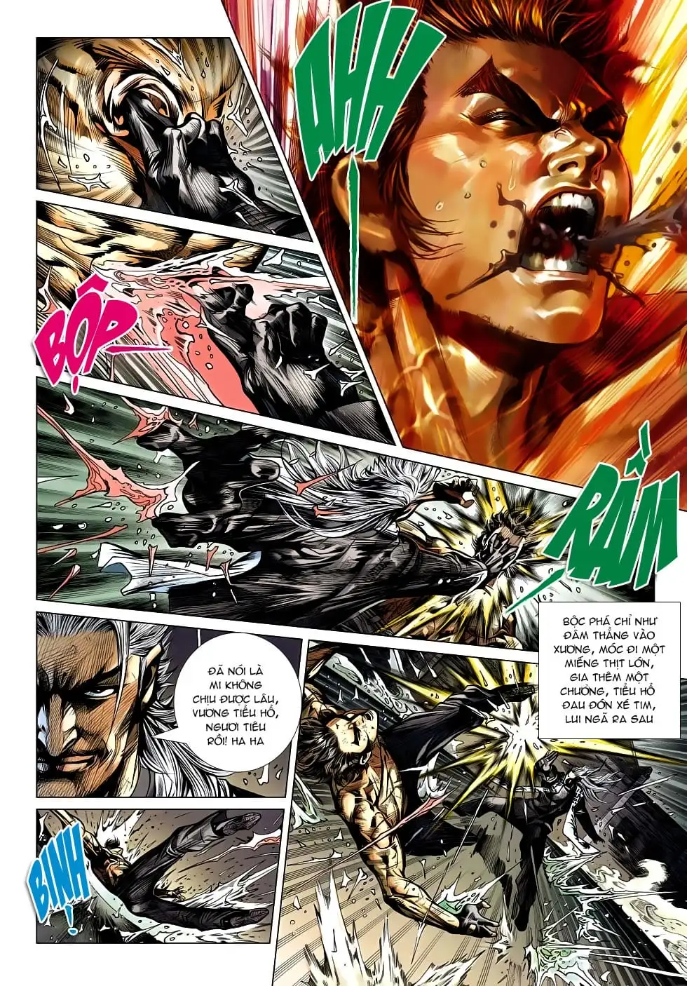 Truyện Tranh Tân Tác Long Hổ Môn trang 4