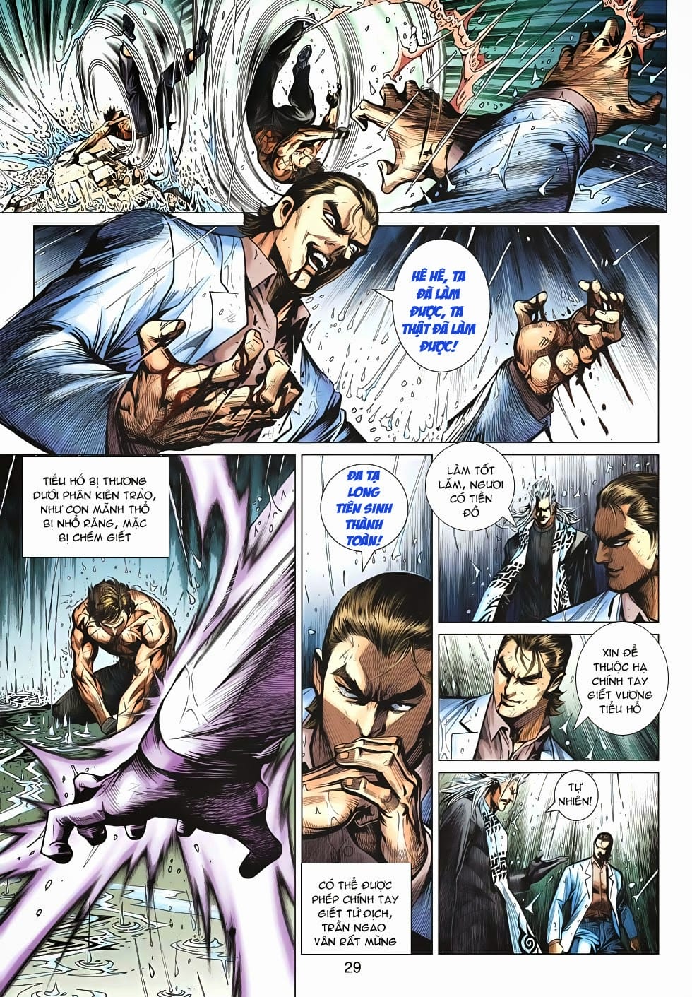 Truyện Tranh Tân Tác Long Hổ Môn trang 4
