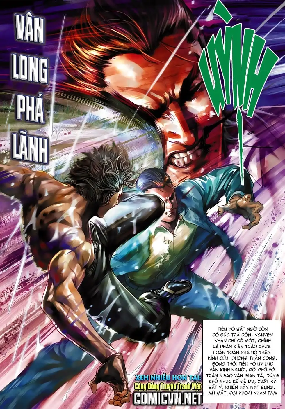 Truyện Tranh Tân Tác Long Hổ Môn trang 4