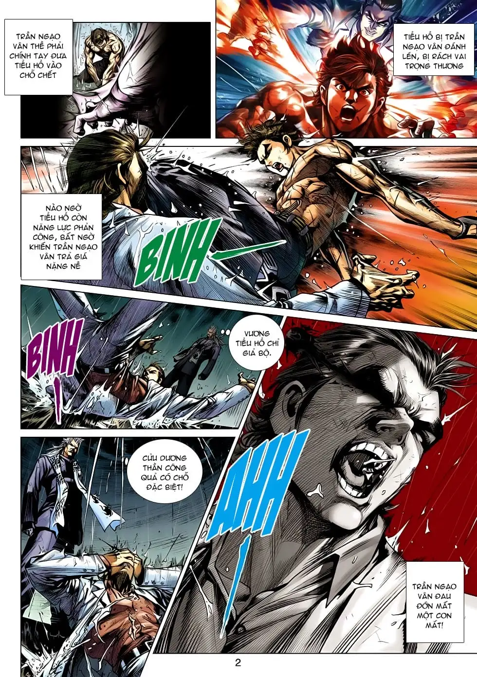 Truyện Tranh Tân Tác Long Hổ Môn trang 4