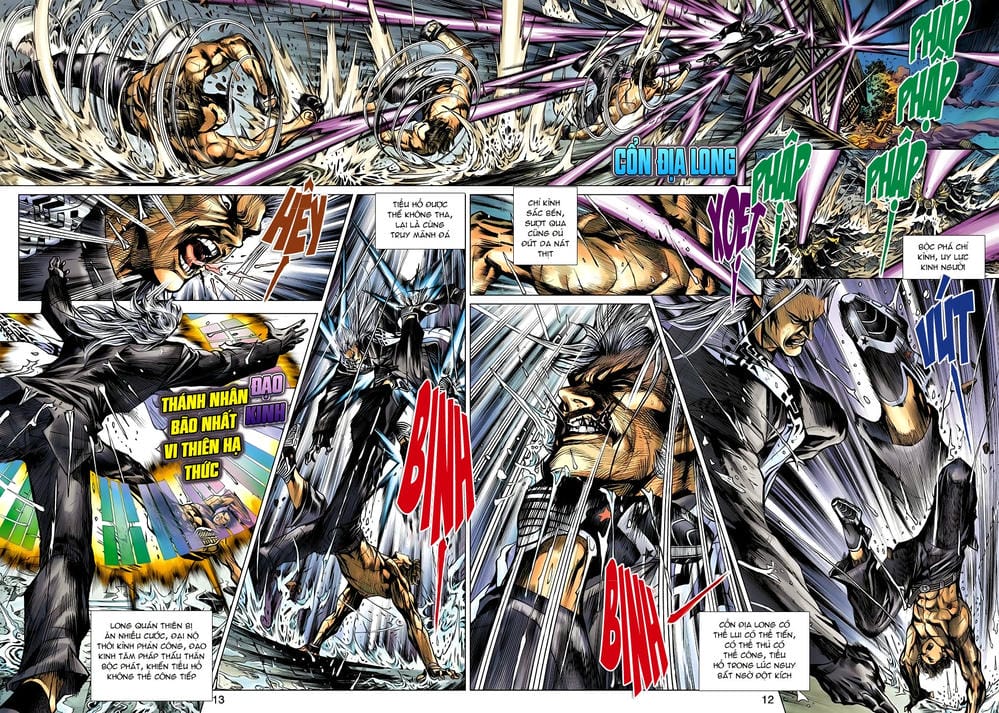 Truyện Tranh Tân Tác Long Hổ Môn trang 4