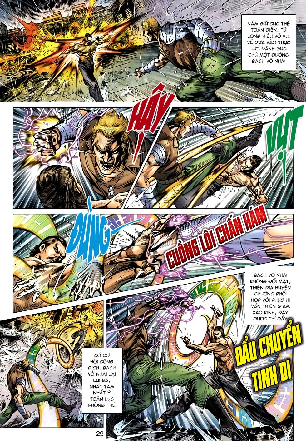 Truyện Tranh Tân Tác Long Hổ Môn trang 4
