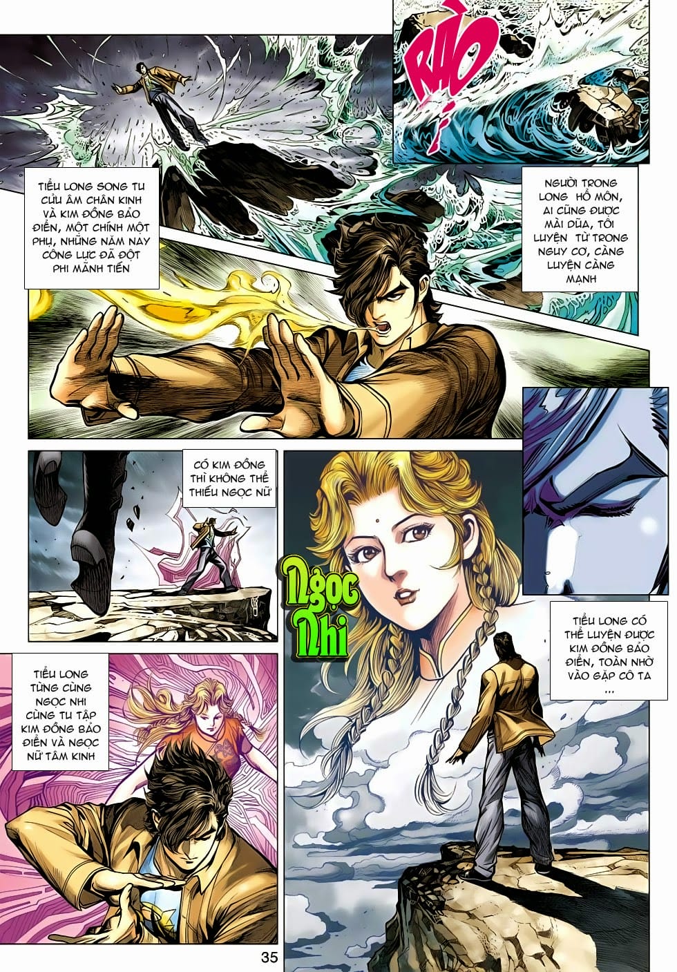 Truyện Tranh Tân Tác Long Hổ Môn trang 4