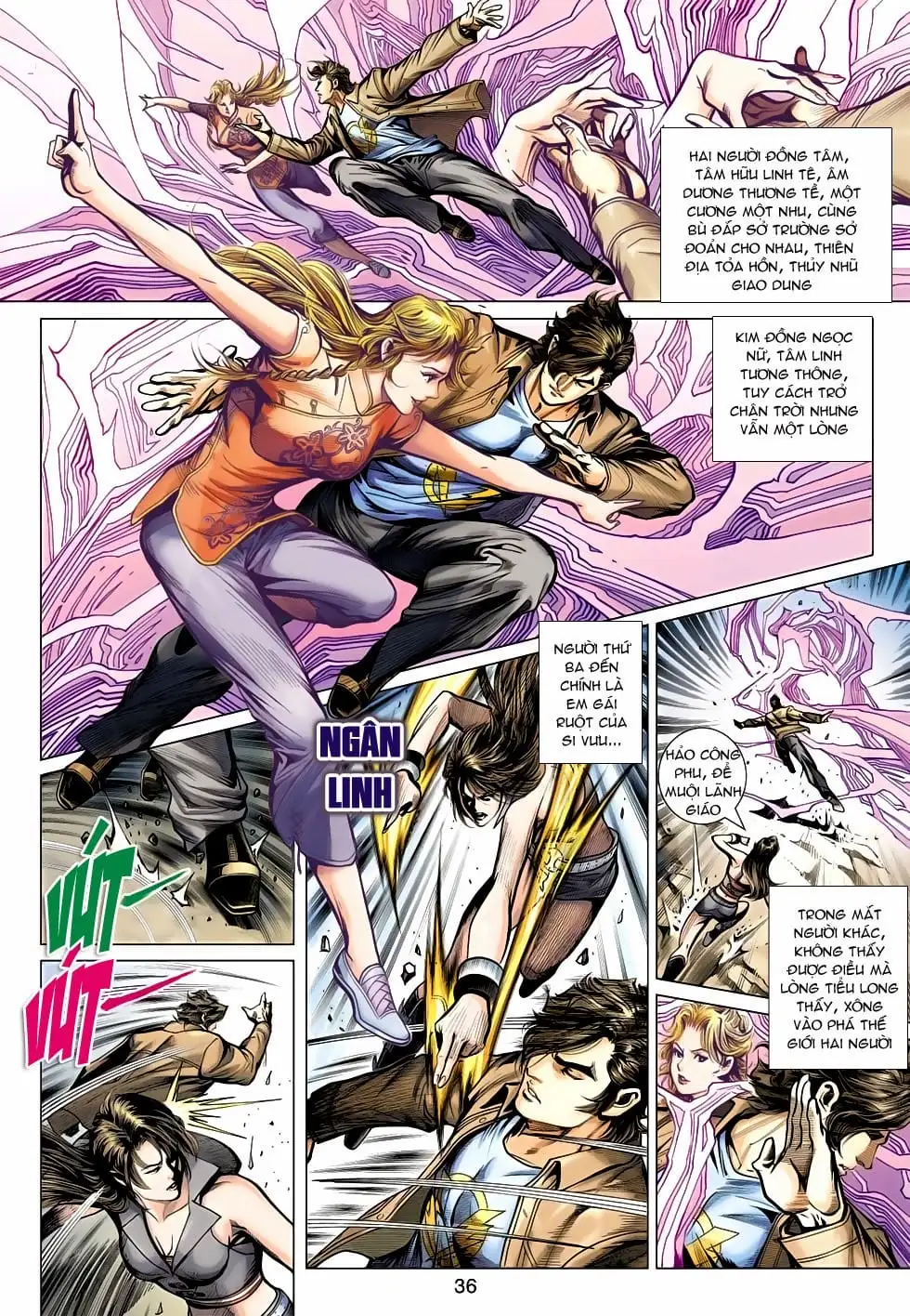 Truyện Tranh Tân Tác Long Hổ Môn trang 4