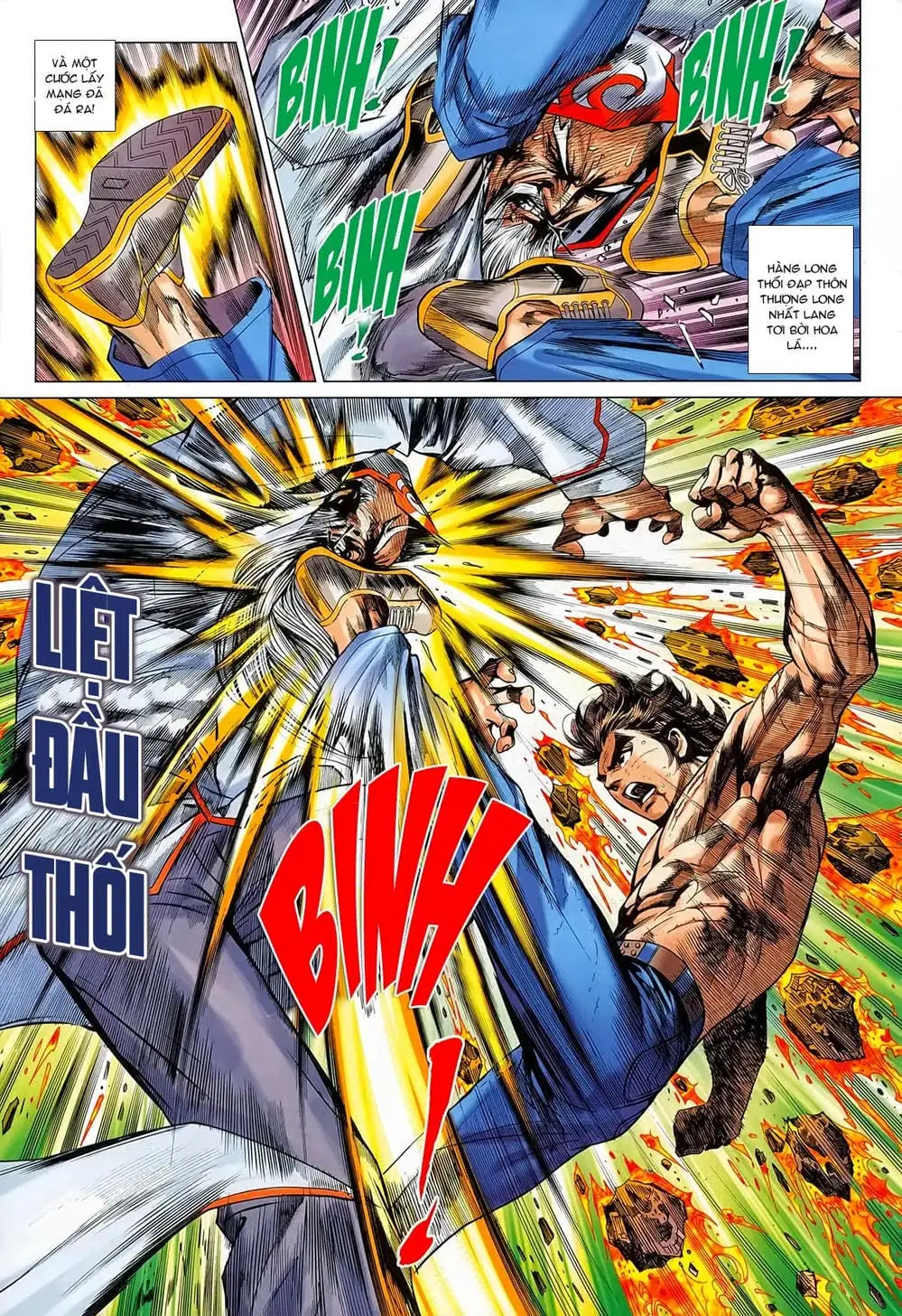 Truyện Tranh Tân Tác Long Hổ Môn trang 4