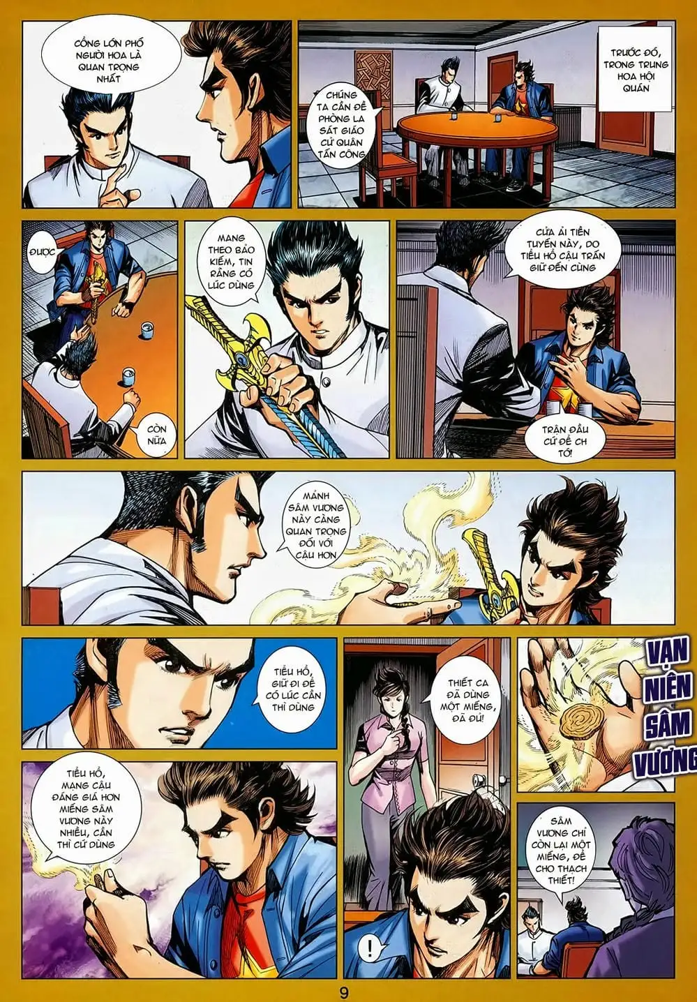 Truyện Tranh Tân Tác Long Hổ Môn trang 4