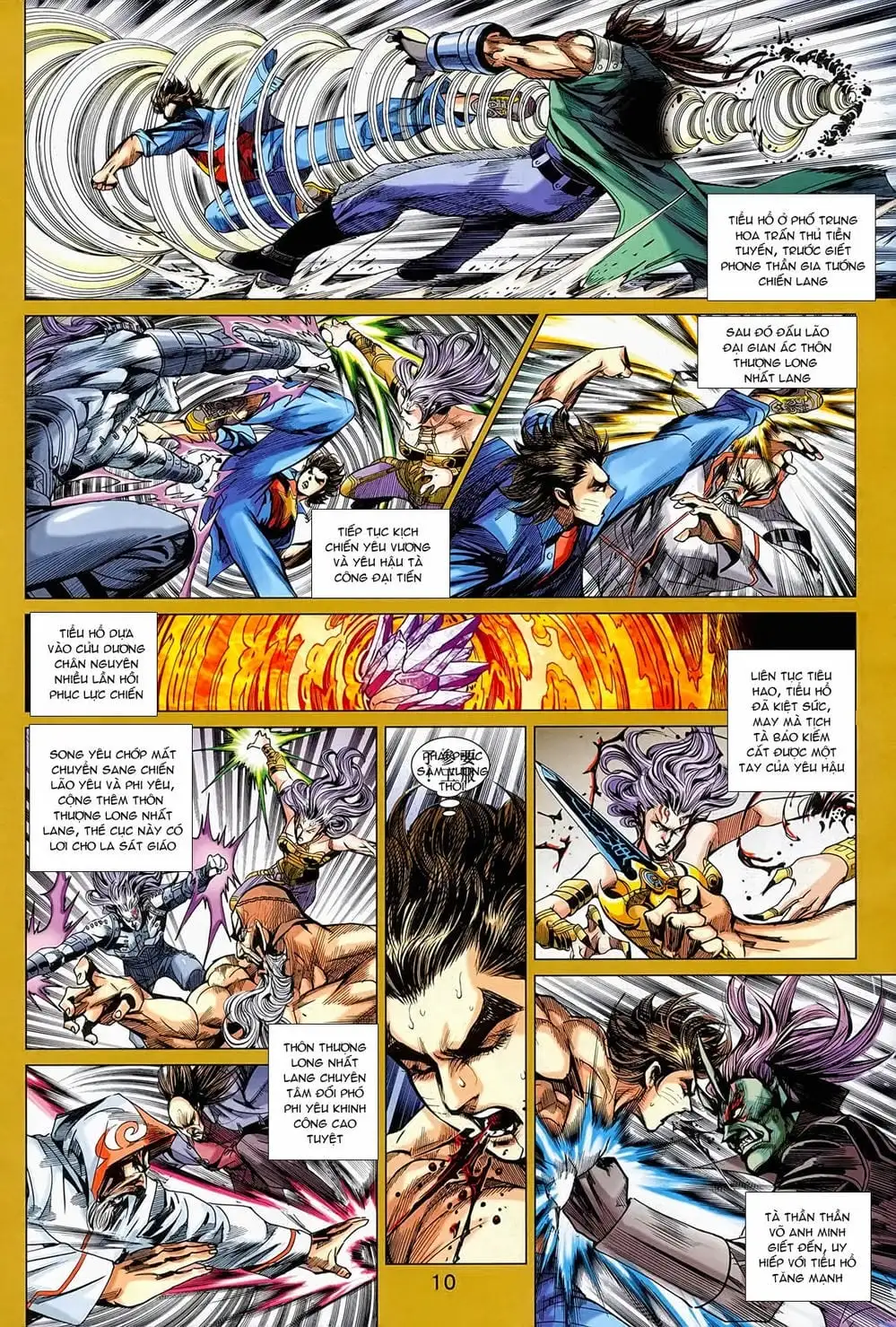 Truyện Tranh Tân Tác Long Hổ Môn trang 4