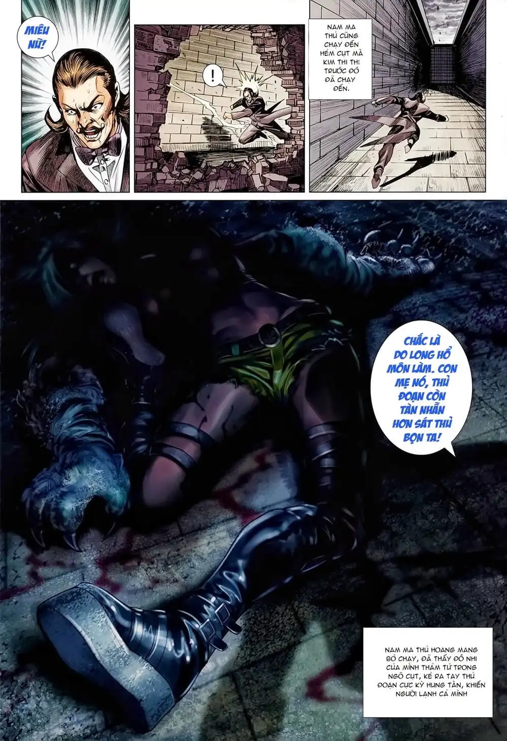 Truyện Tranh Tân Tác Long Hổ Môn trang 4