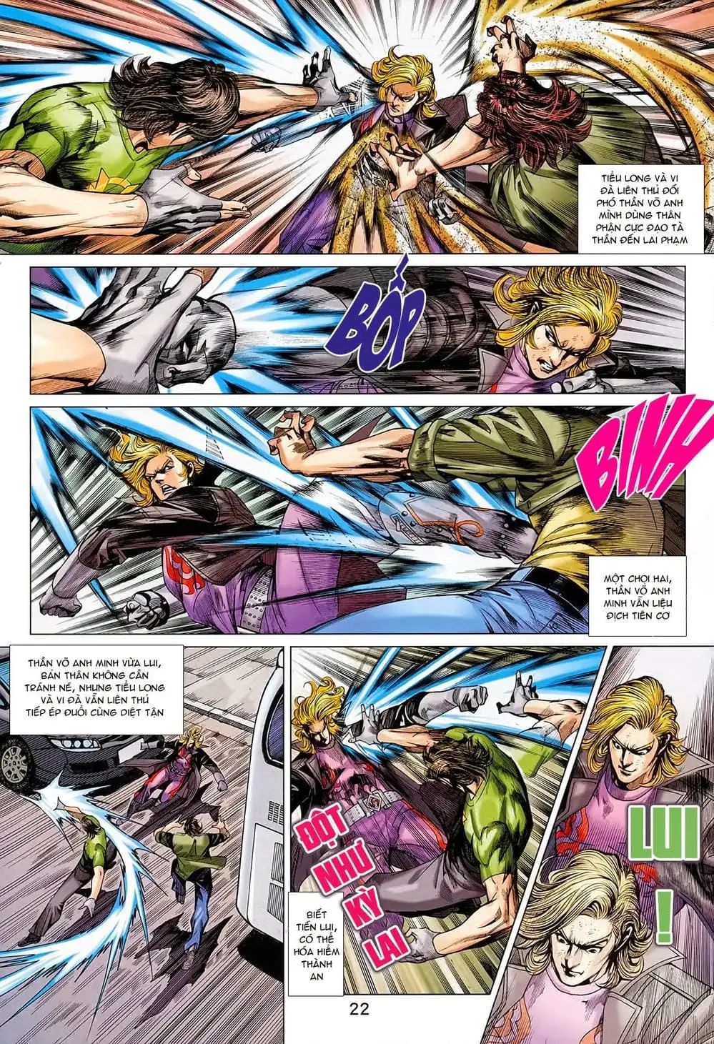Truyện Tranh Tân Tác Long Hổ Môn trang 4