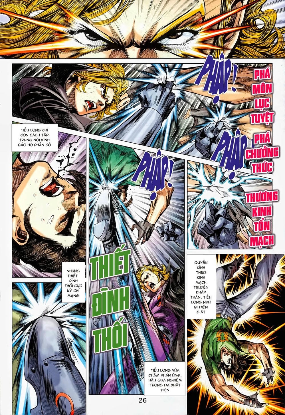 Truyện Tranh Tân Tác Long Hổ Môn trang 4