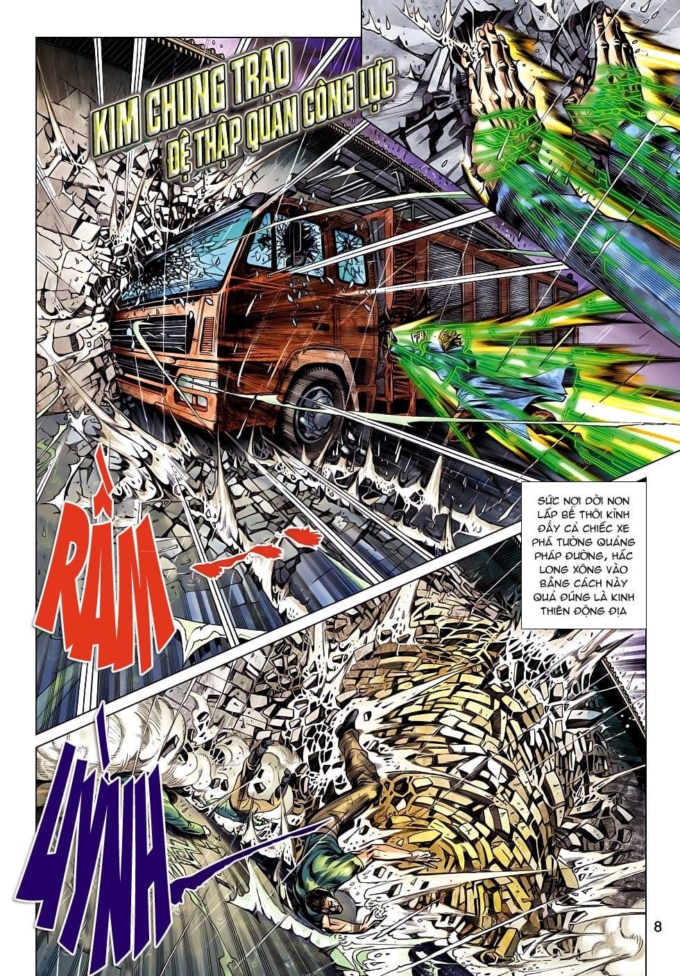 Truyện Tranh Tân Tác Long Hổ Môn trang 4