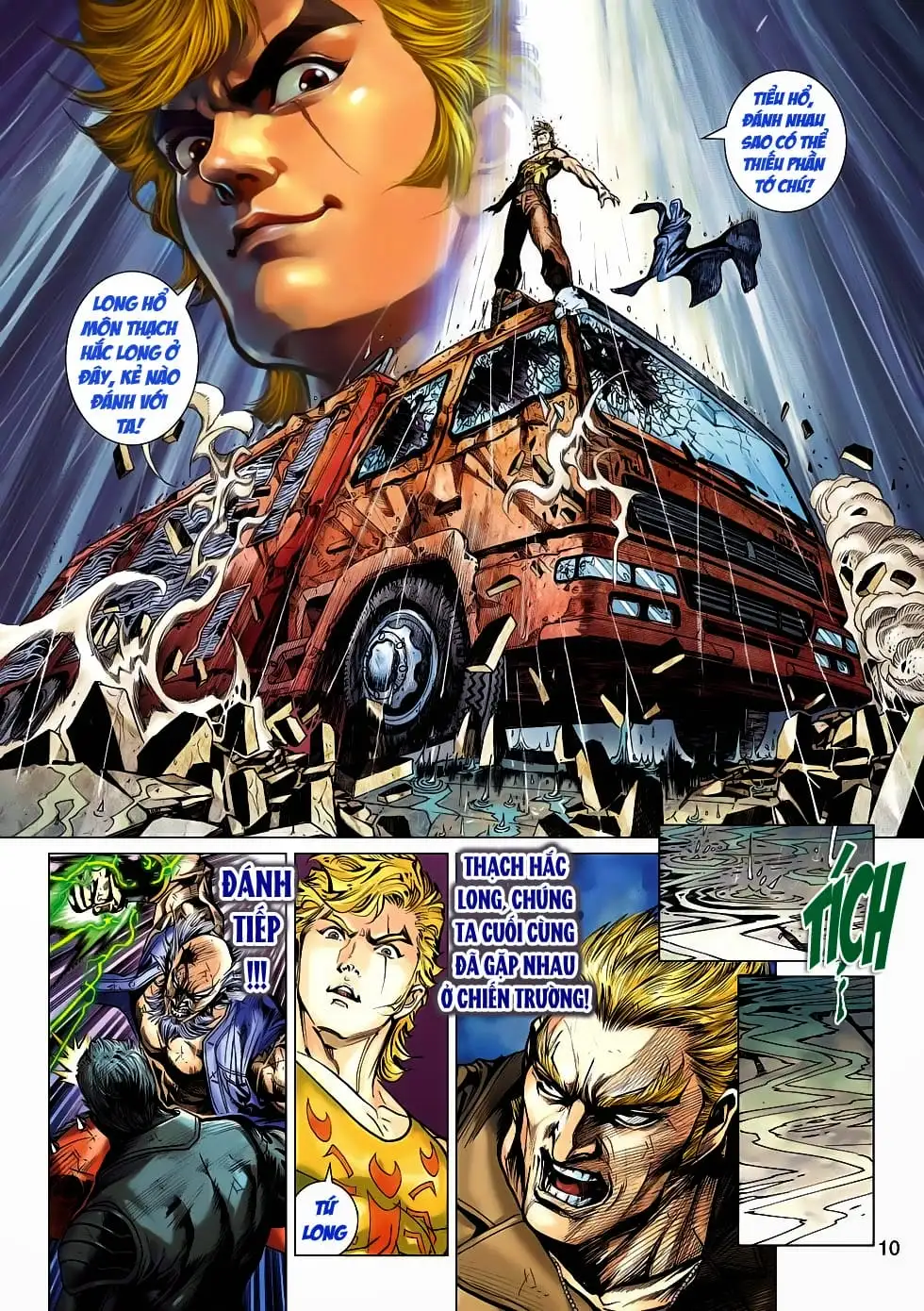 Truyện Tranh Tân Tác Long Hổ Môn trang 4