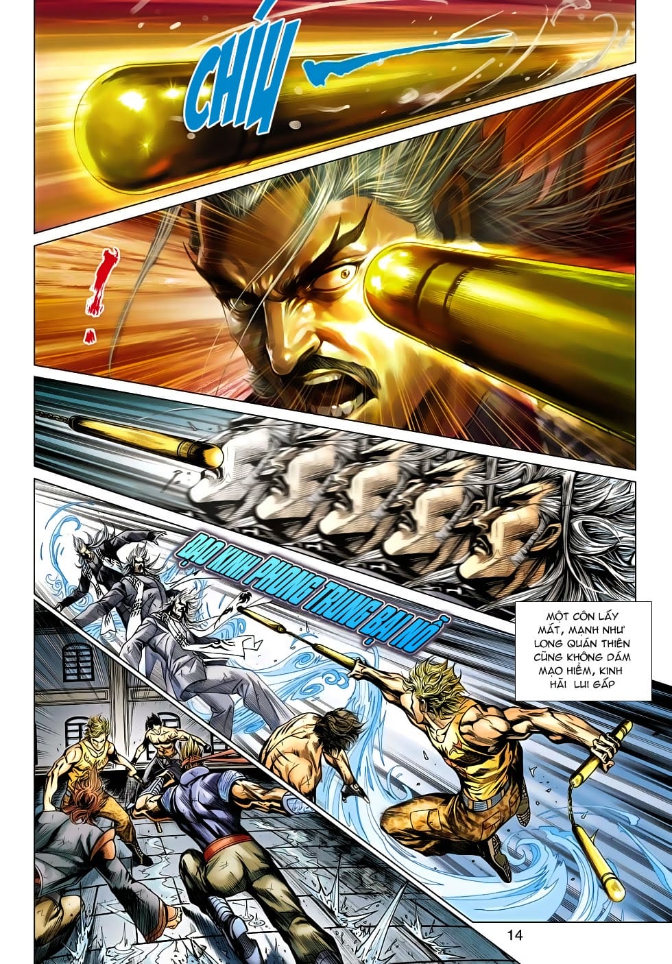 Truyện Tranh Tân Tác Long Hổ Môn trang 4