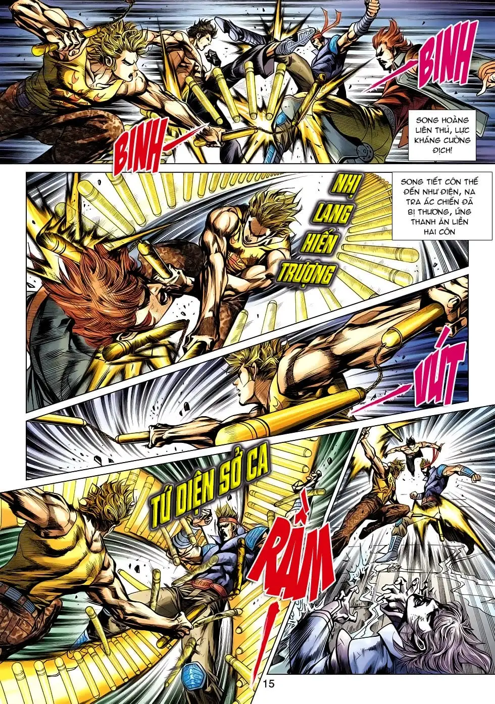 Truyện Tranh Tân Tác Long Hổ Môn trang 4