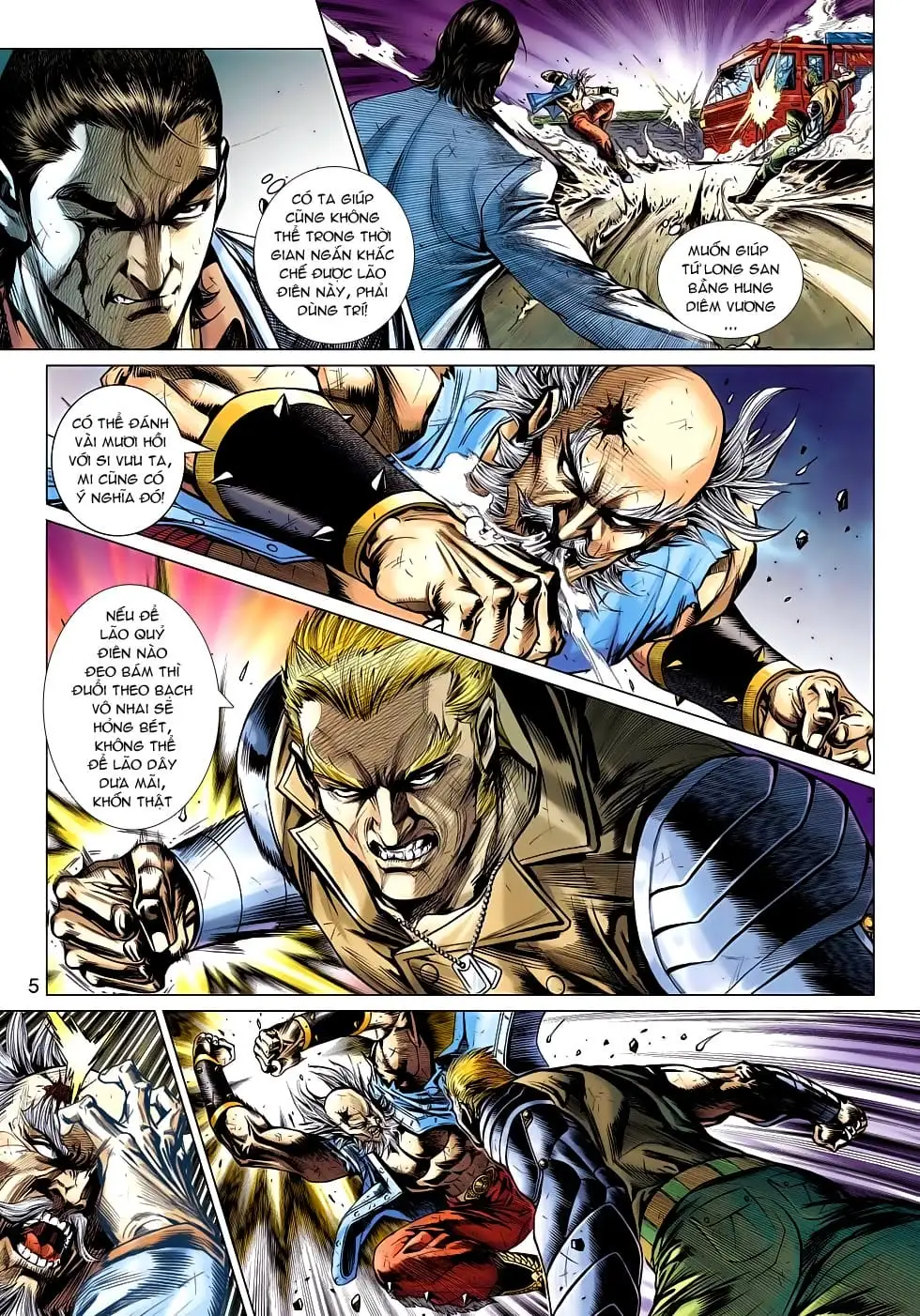 Truyện Tranh Tân Tác Long Hổ Môn trang 4