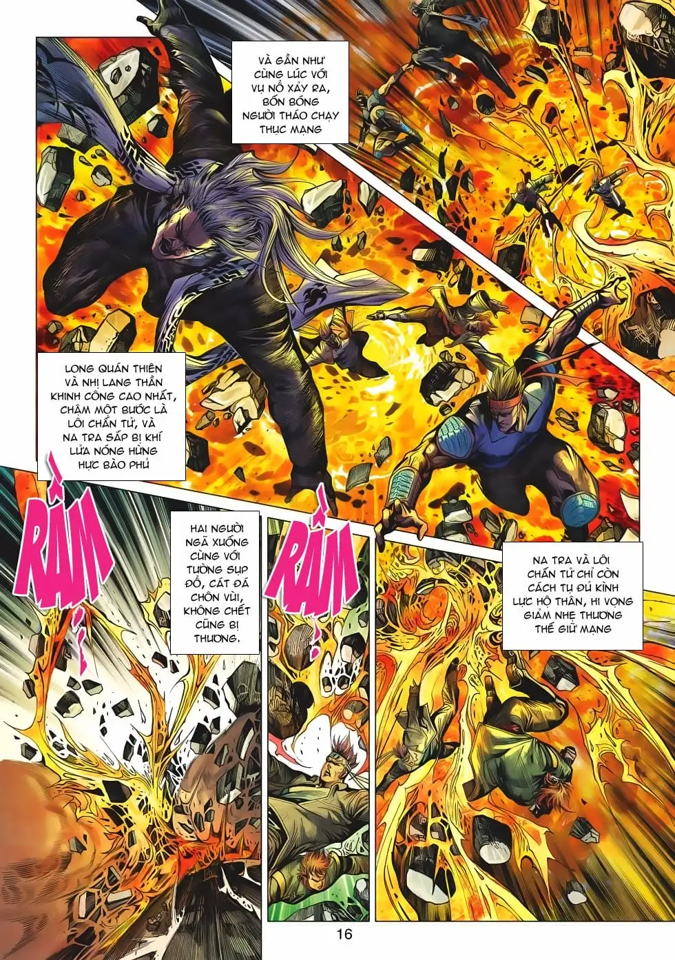 Truyện Tranh Tân Tác Long Hổ Môn trang 4