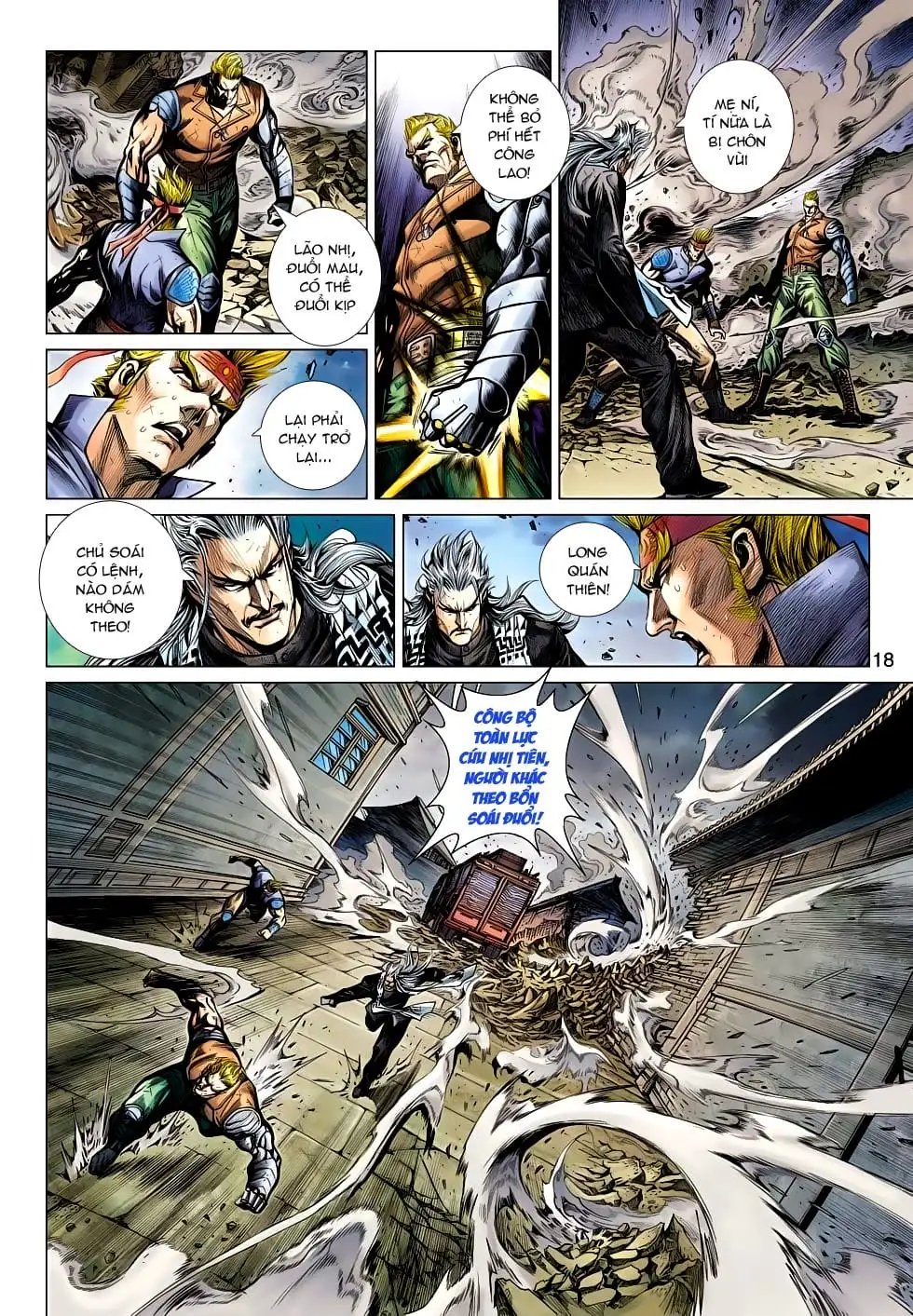 Truyện Tranh Tân Tác Long Hổ Môn trang 4