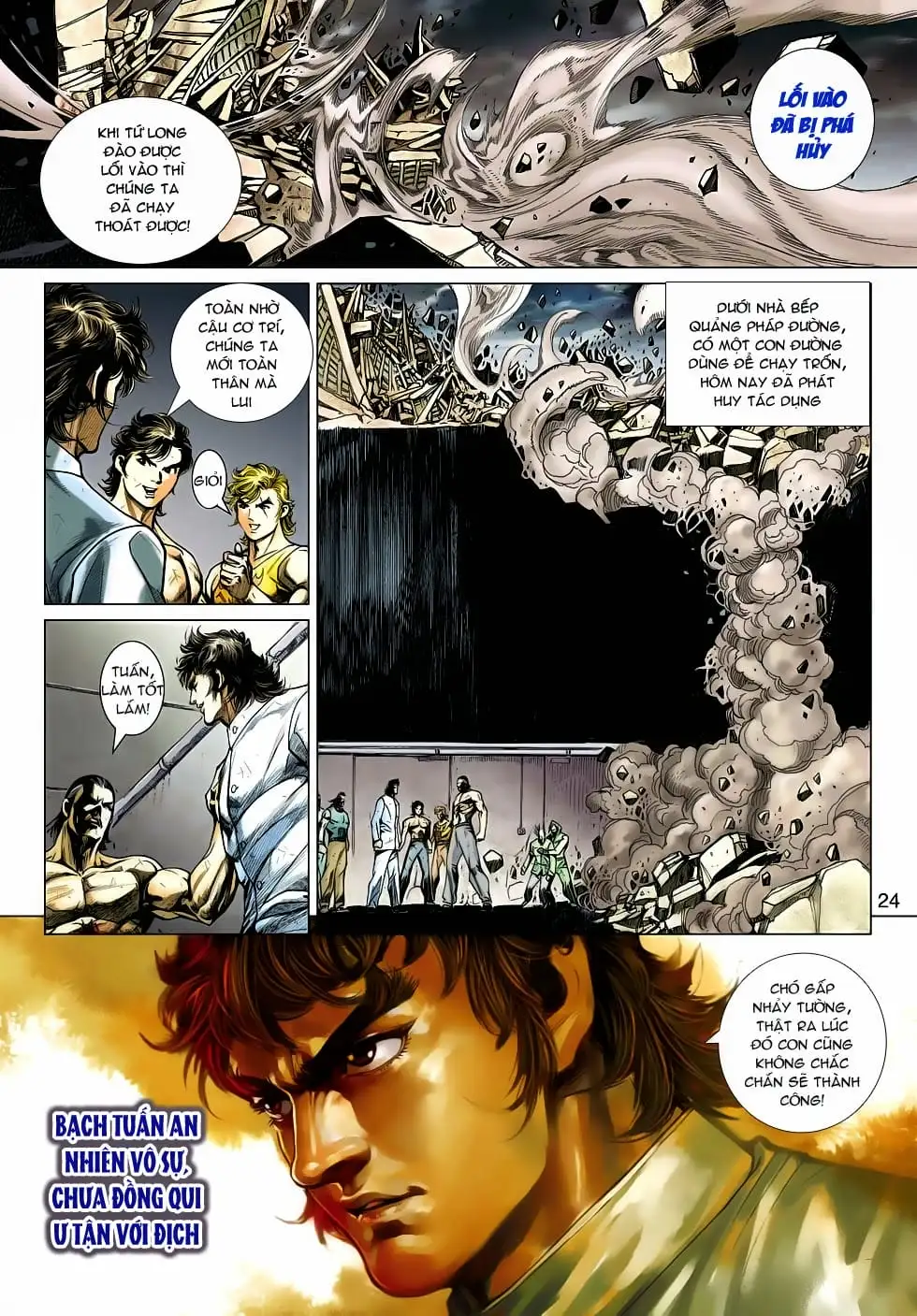 Truyện Tranh Tân Tác Long Hổ Môn trang 4