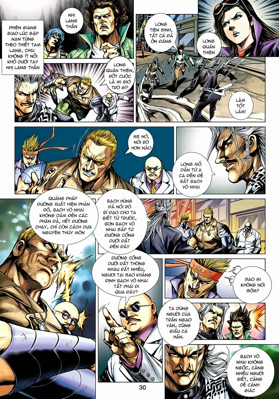 Truyện Tranh Tân Tác Long Hổ Môn trang 4