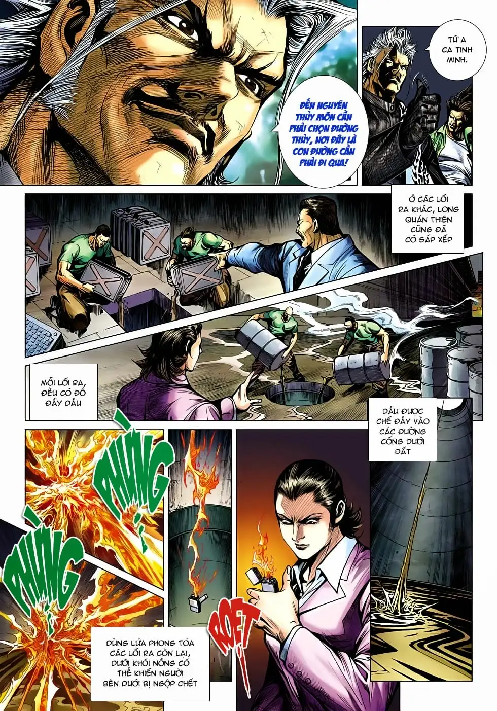 Truyện Tranh Tân Tác Long Hổ Môn trang 4
