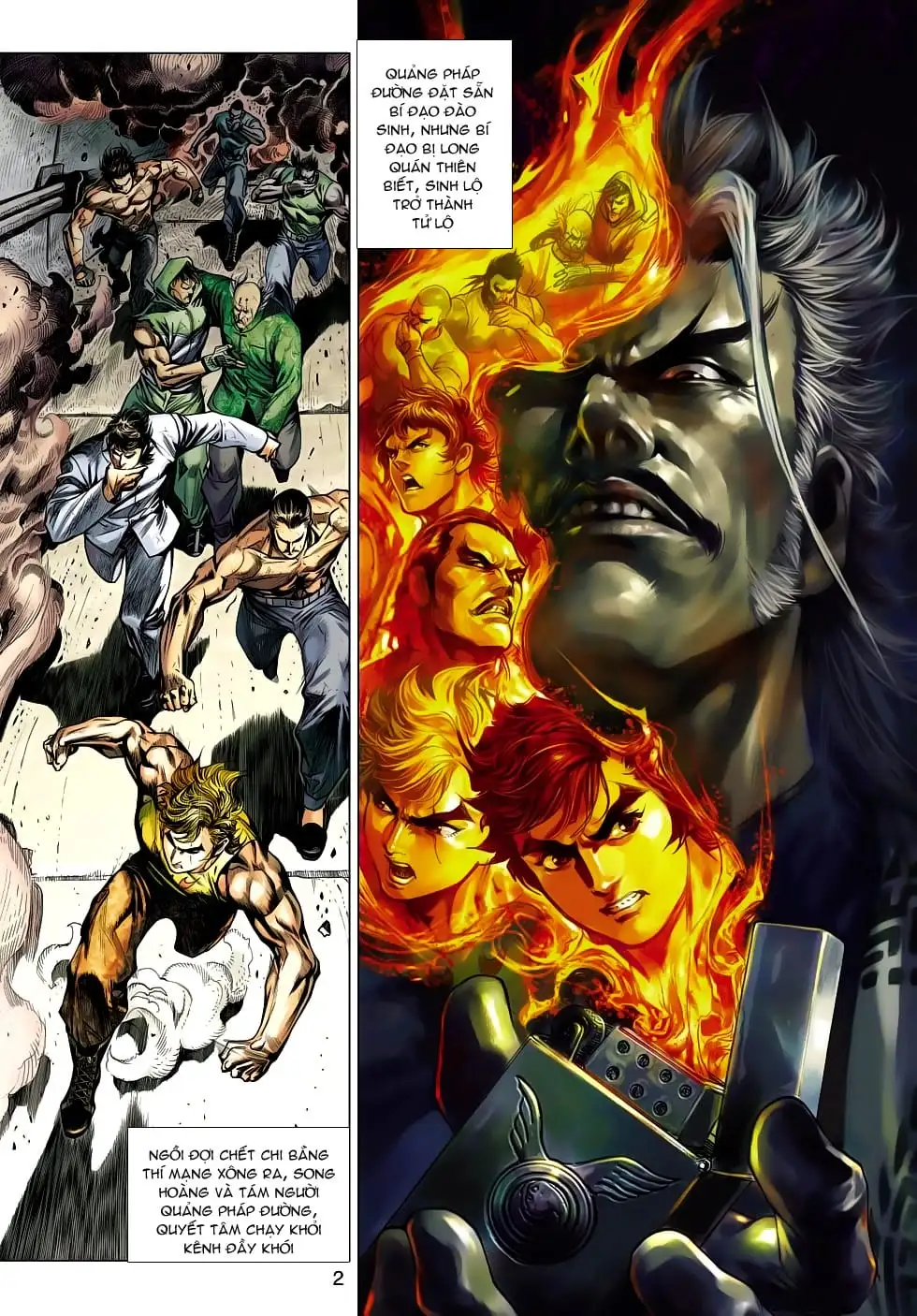 Truyện Tranh Tân Tác Long Hổ Môn trang 4