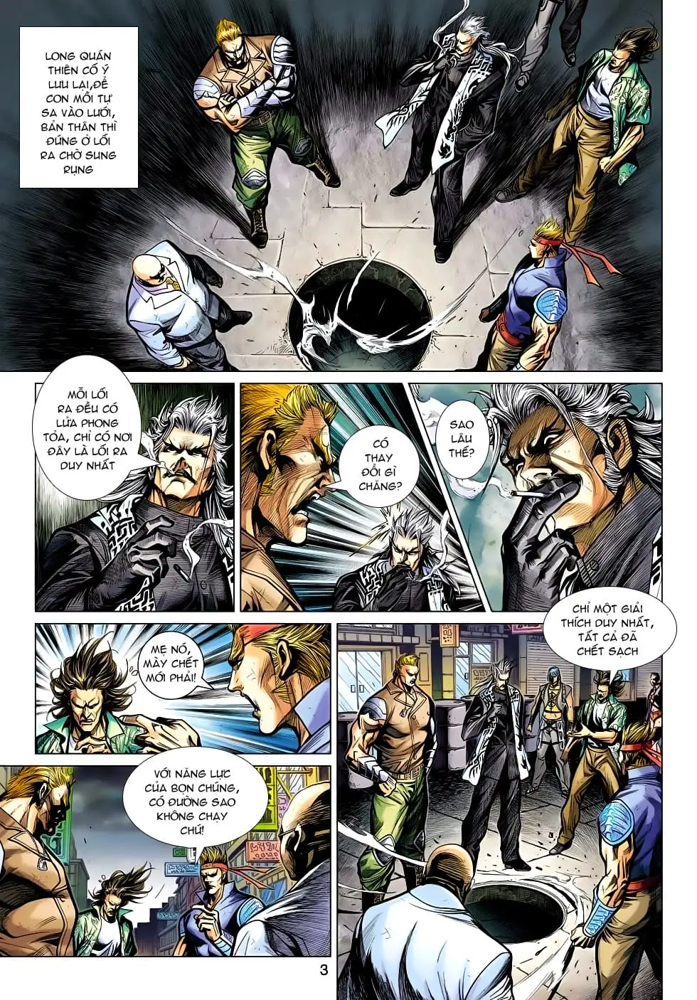 Truyện Tranh Tân Tác Long Hổ Môn trang 4