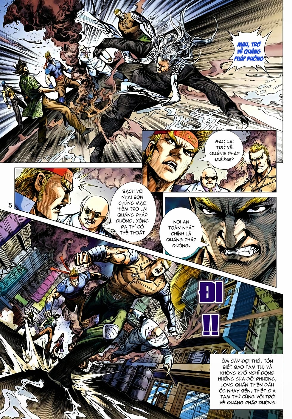 Truyện Tranh Tân Tác Long Hổ Môn trang 4